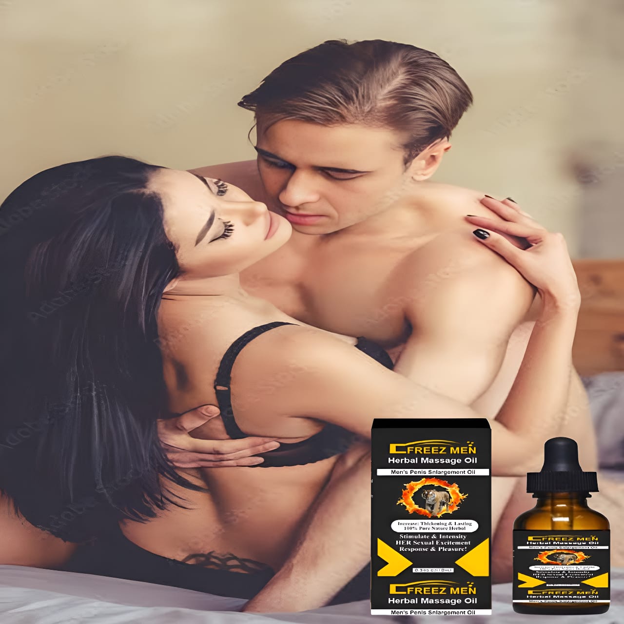 freez men herbal massage oil